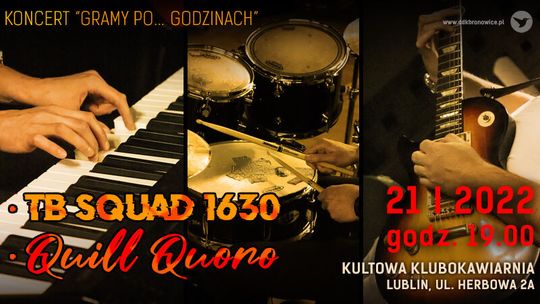 "Gramy po... godzinach" - koncert w Kultowej Klubokawiarni