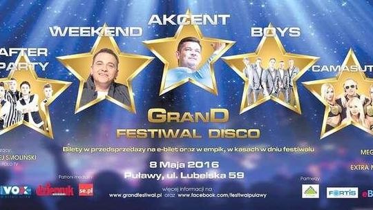 Grand Festiwal Disco: Największe gwiazdy disco polo w Puławach