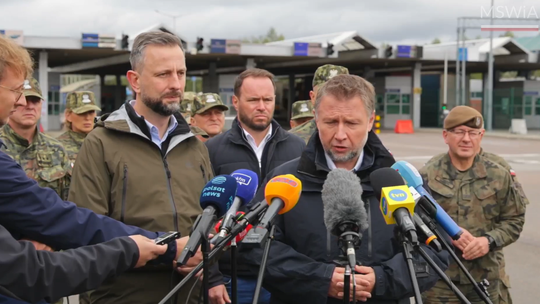 Granica ma być gotowa na najgorszy scenariusz. 650 miejsc schronienia w Dorohusku
