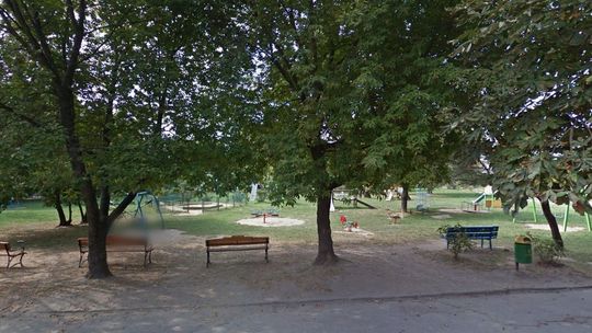 Grillowane śmieci przy placu zabaw w Lublinie
