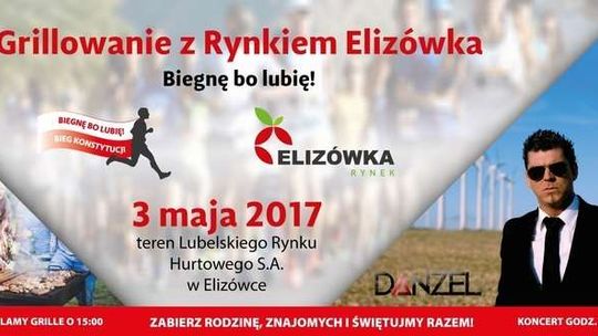 Grillowanie z rynkiem Elizówka. I Bieg Konstytucji