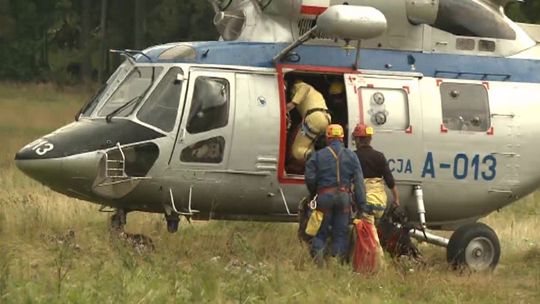 Grotołaz uratowany w Tatrach. 30 ratowników brało udział w akcji (wideo)