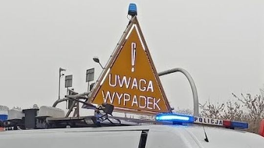 Groźny wypadek w Łukowie. Zderzyły się trzy samochody