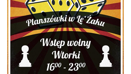 Grudzień w kawiarni Le'Żak: szachy, planszówki, potańcówki