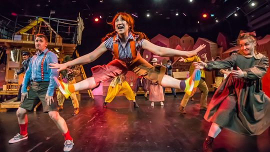Grudzień z Pippi Langstrump w Teatrze Andersena