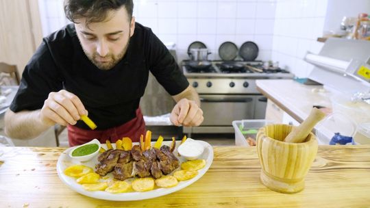 Gruzińskie smaki w Lublinie. "To moje rodzinne przepisy" [zdjęcia]