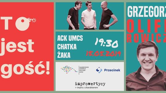 Grzegorz Olifirowicz gościem najbliższego "To jest gość!"