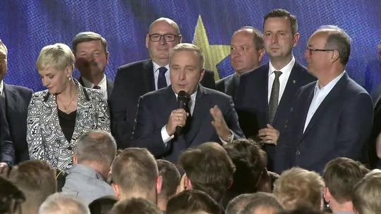 Grzegorz Schetyna: To jest pierwsza połowa meczu, wspólnie zrobiliśmy wielki krok