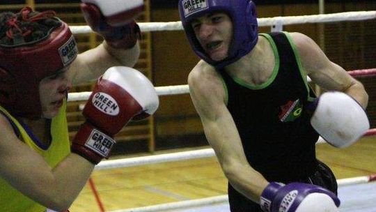 Gwarek Łęczna lepszy od reprezentacji Podkarpackiego Okręgowego Związku Bokserskiego