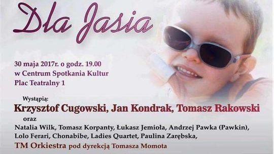 Gwiazdy charytatywnie dla Jasia w CSK