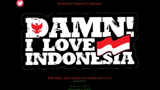 Haker z Indonezji zablokował witrynę Ratusza