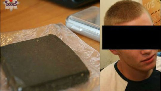 Handlarz haszyszu wpadł na ul. Ruskiej