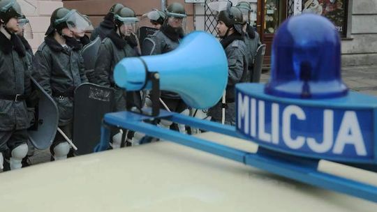 Happening w Lublinie w 33 rocznicę wprowadzeniu stanu wojennego (zdjęcia)