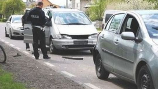 Hedwiżyn: Karambol z udziałem czterech samochodów