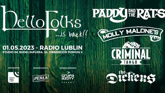 HelloFolks! - koncert w Radiu Lublin