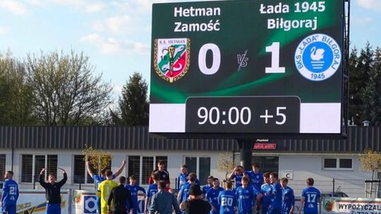 Hetman Zamość przegrał pierwszy mecz w sezonie. Łada 1945 Biłgoraj lepsza w derbach