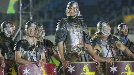 Historycznie na Arenie Lublin. Legiony rzymskie walczyły z barbarzyńcami [ZDJĘCIA]