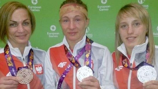 Historyczny medal: Katarzyna Krawczyk została srebrną medalistką igrzysk europejskich