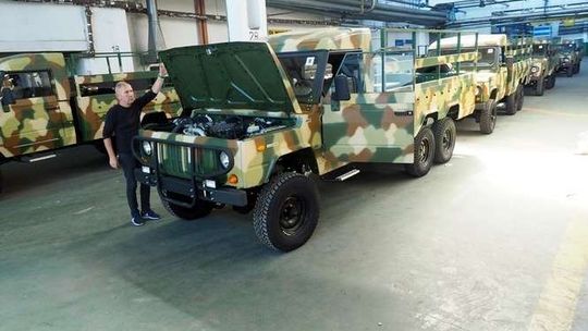 Honkery z Lublina jadą do Afryki. Kolejna dostawa dla wojska w Nigerii