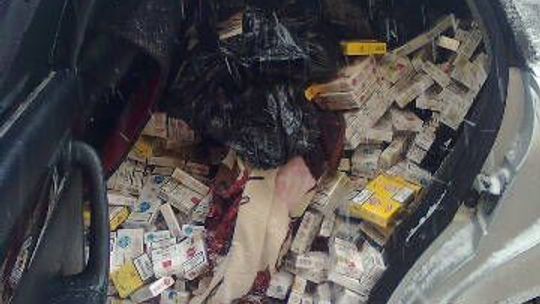 Hrebenne: Audi wypełnione kontrabandą