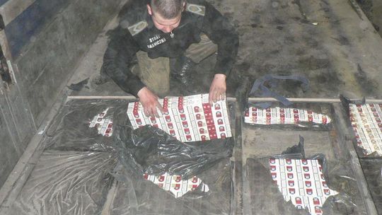 Hrebenne: Udaremniono przemyt papierosów wartych 600 tys. zł