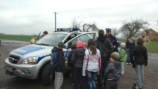 Hrubieszowskie: Policjanci spotkali się z dziećmi