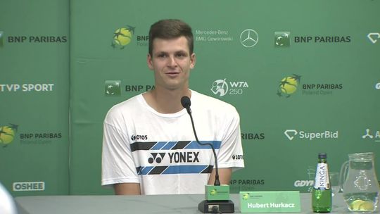 Hubert Hurkacz celuje w medal olimpijski. Byłoby to dla mnie spełnienie marzeń