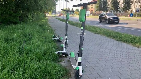 Hulajnogi odjechały. Nie ma ich już ani w Zamościu, ani w Chełmie