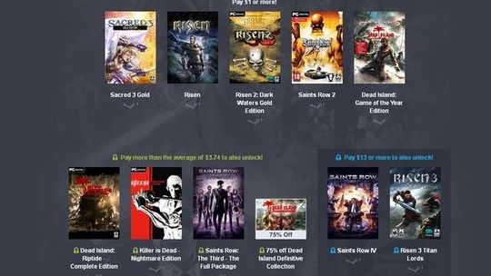 Humble Bundle: Risen, Saints Row i Dead Island za małe pieniądze