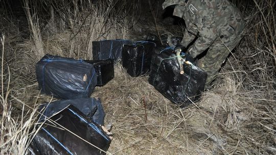 Husynne: Przemytnicy papierosów wpadli nad Bugiem