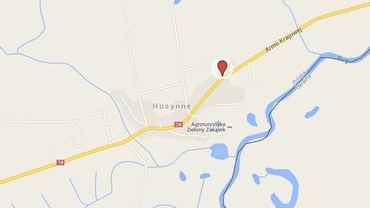 Husynne. Zderzyły się dwa samochody, cztery osoby ranne