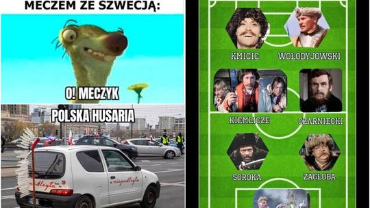 I cóż że ze Szwecją?! Dawka memów przed meczem Polska-Szwecja
