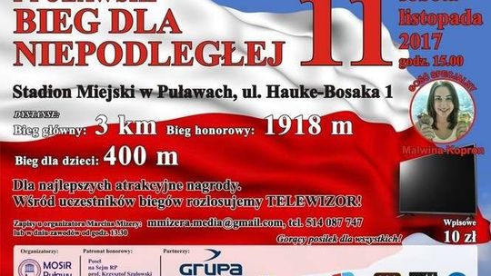 I Puławski Bieg dla Niepodległej