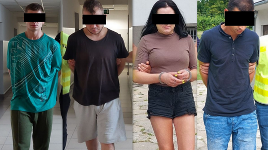 Ich trzech i ona jedna. Zatrzymani po napadzie z kastetem i bronią gazową