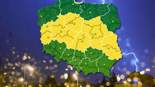 Idą burze i deszcz. IMGW wydał ostrzeżenie dla woj. lubelskiego