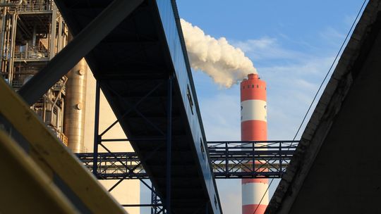 zakłady azotowe w Puławach, komin elektrociepłowni