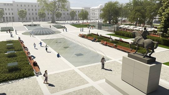 Idea już projektowała przebudowę pl. Litewskiego. Nowe koncepcje za miesiąc