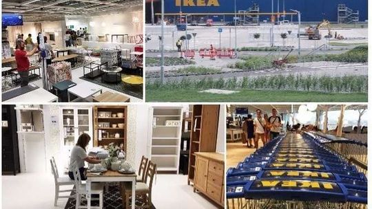 IKEA w Lublinie: Przygotowania do otwarcia. Jak wygląda sklep wewnątrz i na zewnątrz? [zdjęcia]