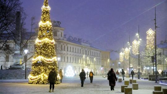 Iluminacje świąteczne w Lublinie nie będą świecić przez całą noc