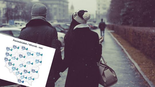 IMGW jasno: W poniedziałek wraca zima i temperatury poniżej zera