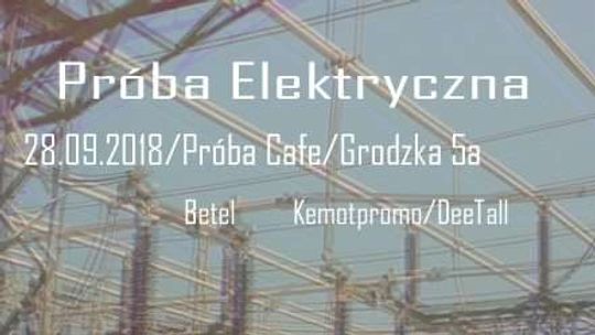 Impreza w Próbie Cafe 