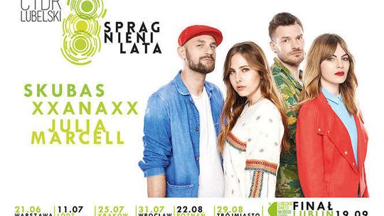 Imprezy w sobotę w Lublinie. Spragnieni lata: Tymański, Skubas, Julia Marcell, Natalia Przybysz, Xxanaxx i L.U.C.