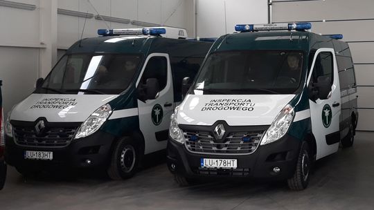 Inspekcja Transportu Drogowego w Lublinie ma pięć nowych samochodów