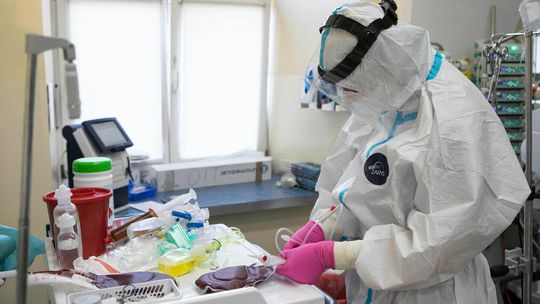 Intensywna terapia szpitala w Lublinie. Żaden z pacjentów niezaszczepiony, najmłodszy 25 lat