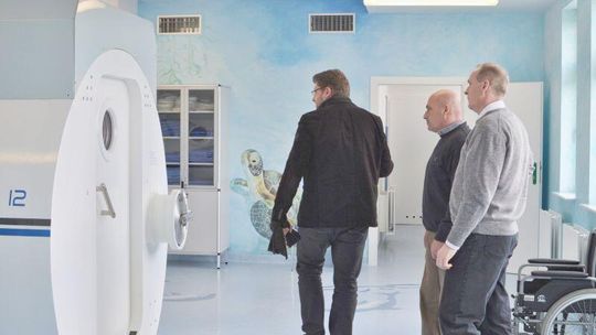 Irlandczycy odwiedzili szpital w Łęcznej. Będą się na nim wzorować