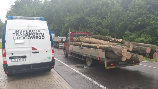 Iveco ważyło 7,5 tony. To tegoroczny rekordzista na lubelskich drogach