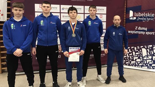 Iwo Borowiec z Cementu-Gryfa Chełm ze srebrem Pucharu Polski Kadetów