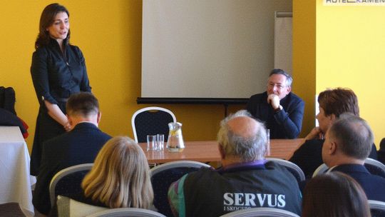 J. Mucha i B. Sienkiewicz w Chełmie. "Przed Polską wielki wybór"