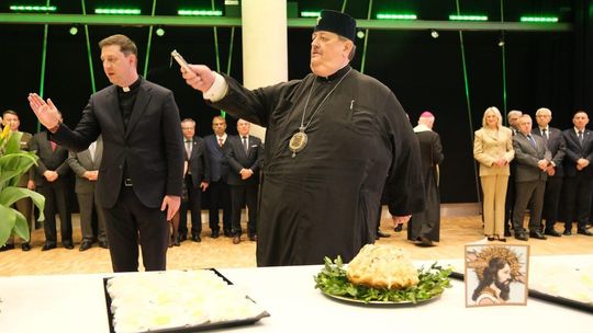 Jajeczko u marszałka. Była modlitwa, życzenia i wielu gości