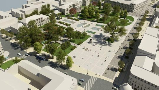 Jak będzie wyglądał plac Litewski. Zobacz dwie koncepcje (wizualizacje)